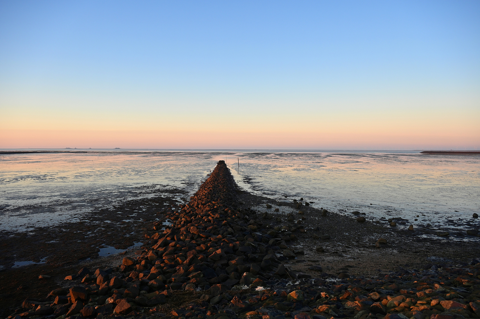 Abend an der Nordsee