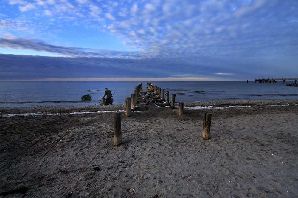 Abend an der Ostsee