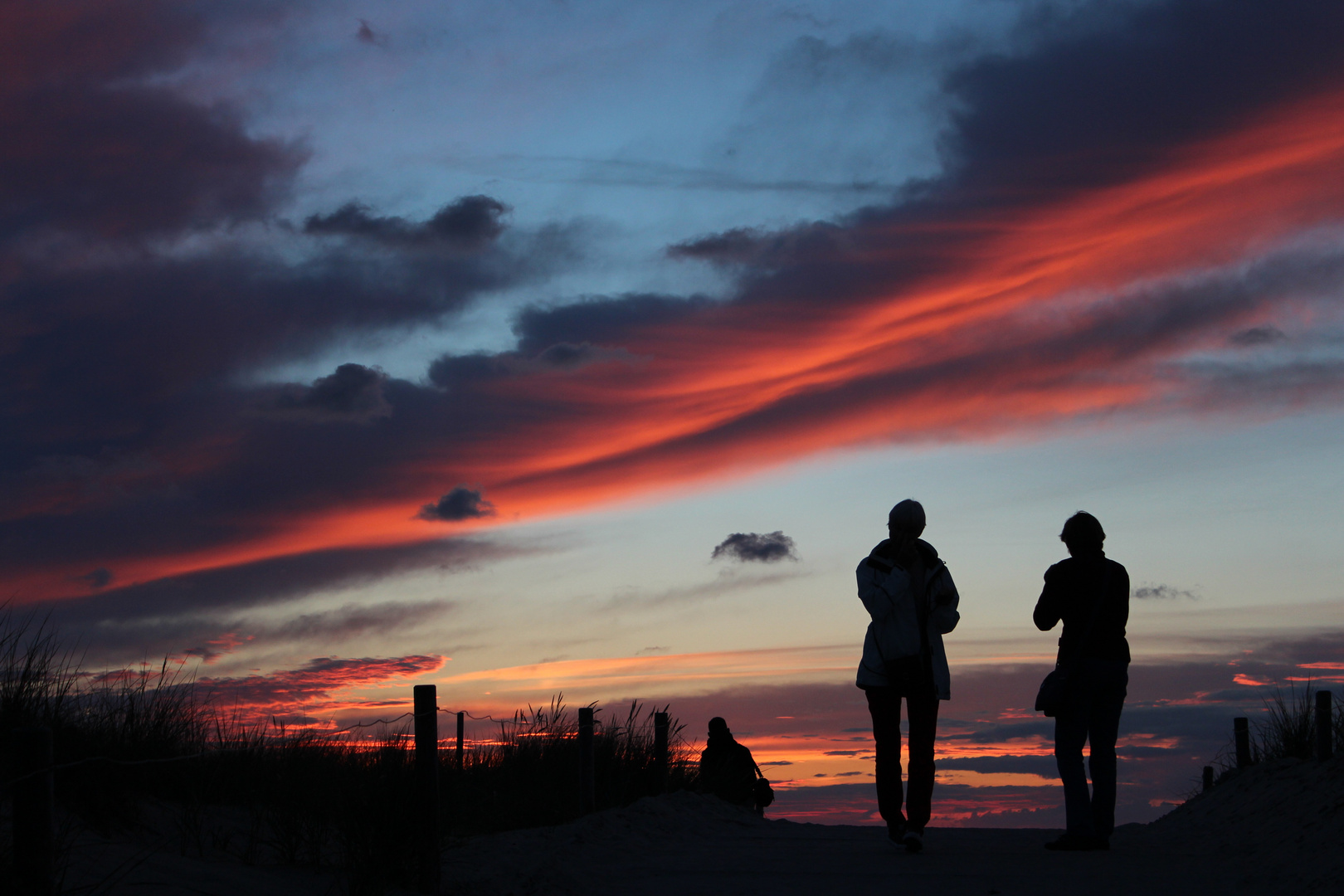 Abend an der Ostsee