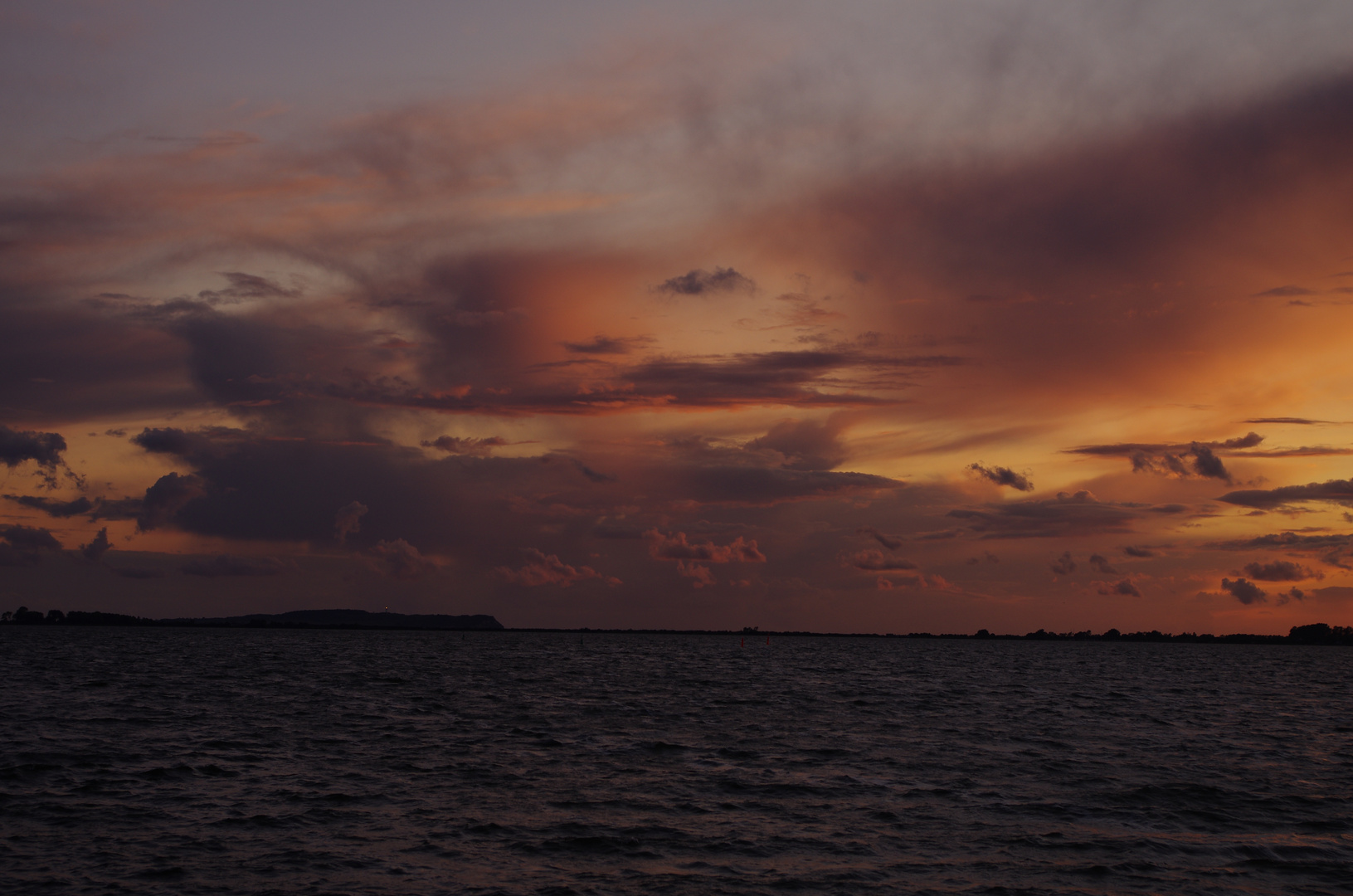 Abend an der Ostsee