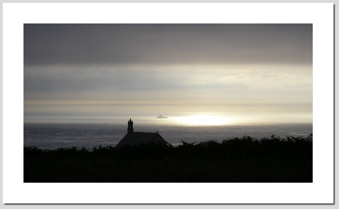 Abend an der Pointe du Van  -   Tombée du soir à la Pointe du Van