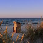 Abend an der Promenade am Schönberger Strand im Juni 2019