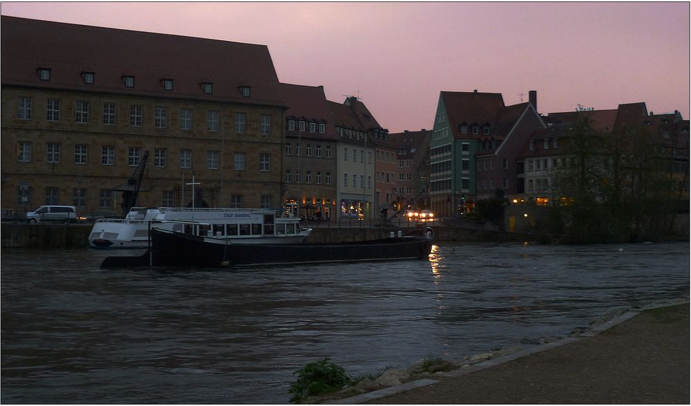 Abend an der Regnitz