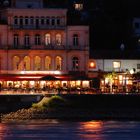 Abend an der Rheinpromenade in Remagen