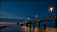 Abend an der Seebrücke Zingst