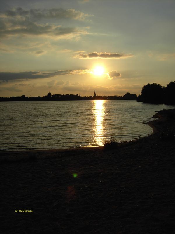 Abend an der Xantener Nordsee