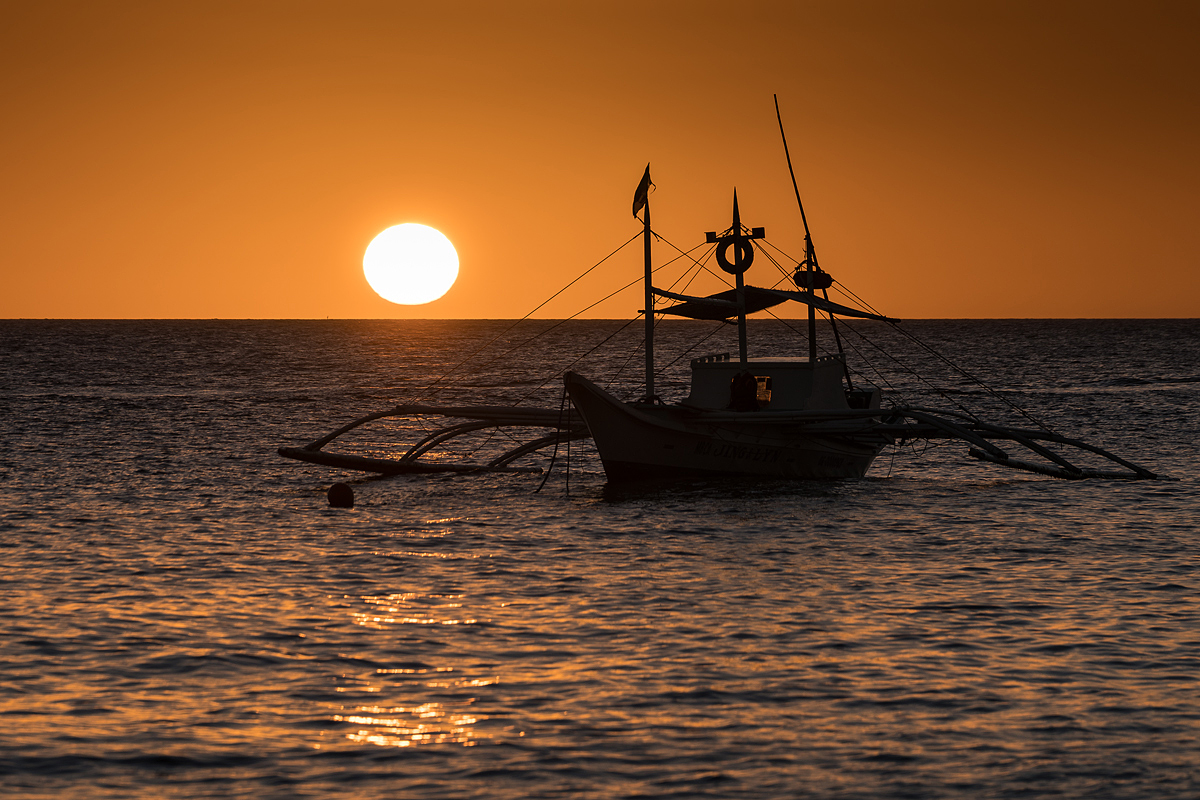 Abend auf Boracay