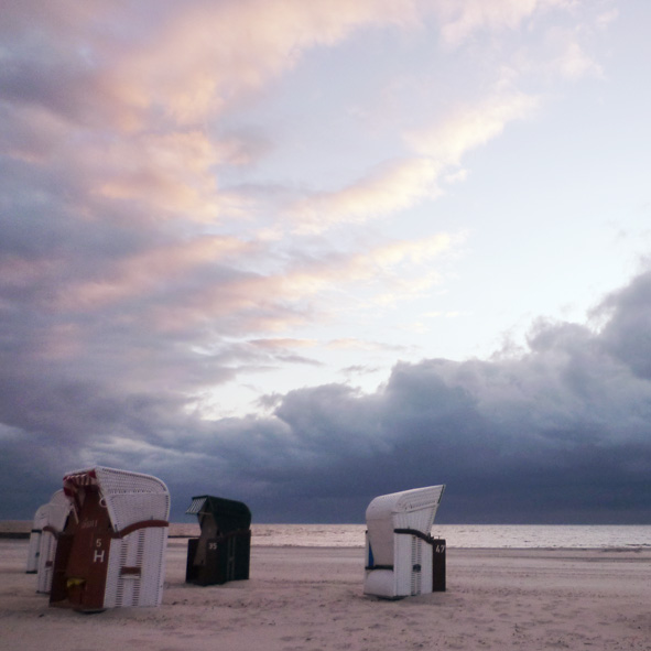 Abend auf Borkum