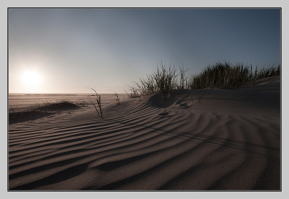 Abend auf Borkum