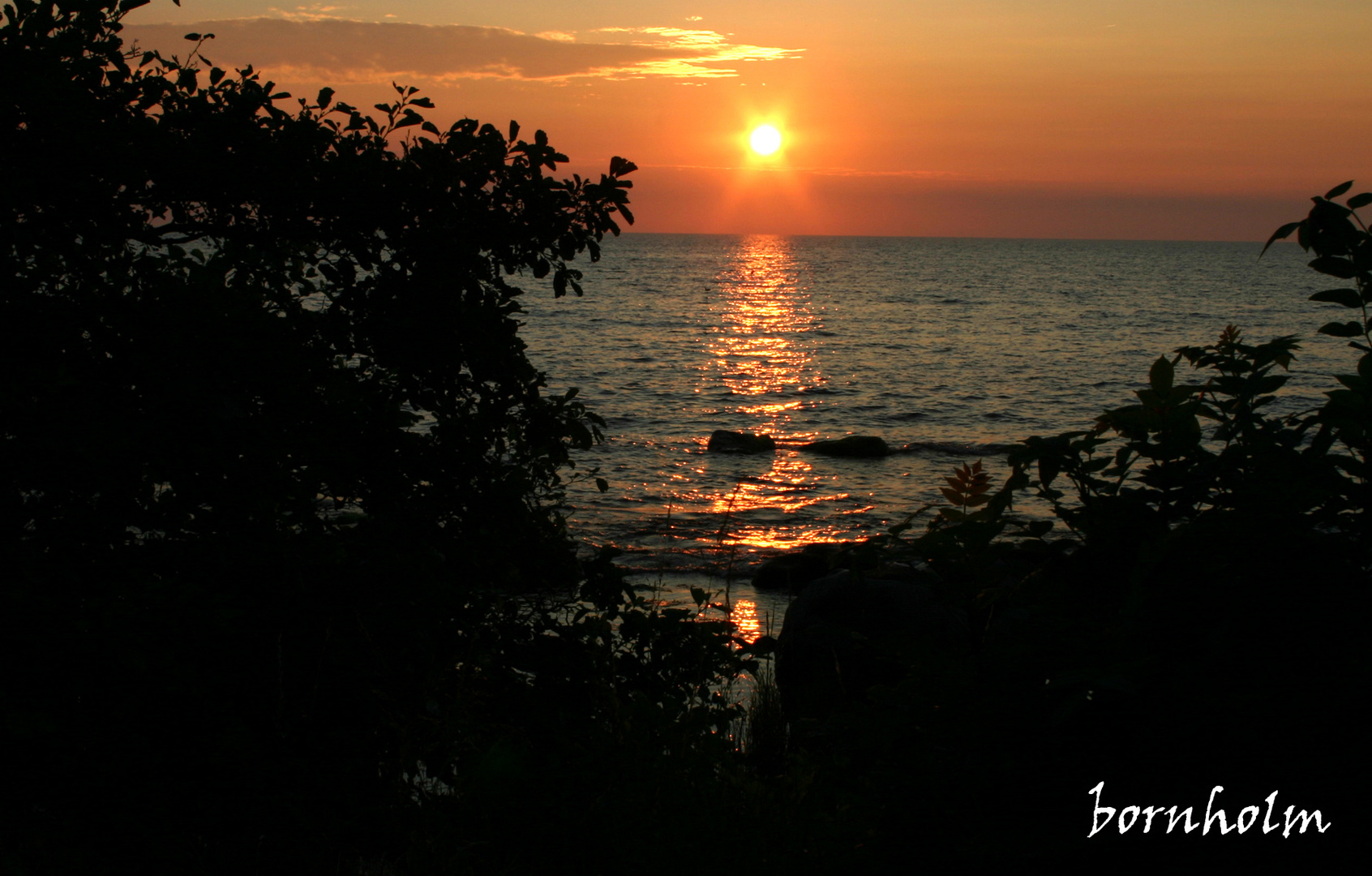 Abend auf Bornholm