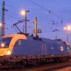 Abend auf dem Bahnhof