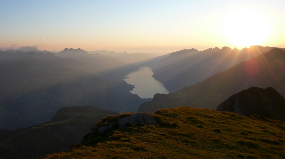 Abend auf dem Gipfel