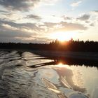 Abend auf dem Kanal