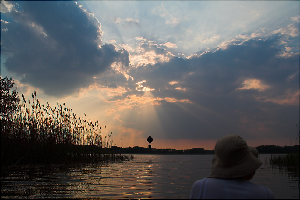 Abend auf dem Köthener See