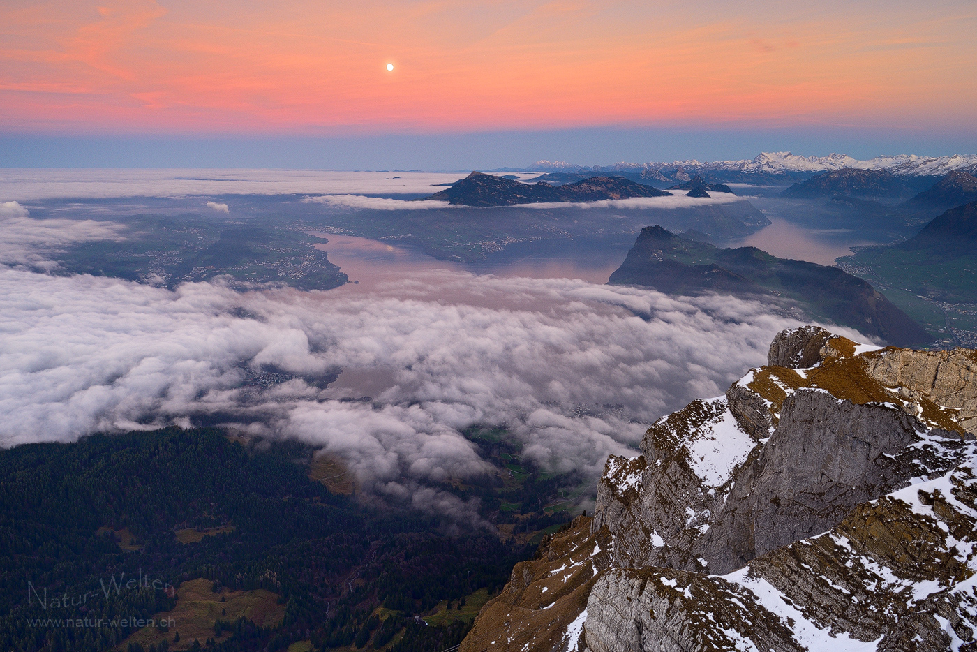 Abend auf dem Pilatus