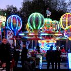 Abend auf dem Rummelplatz