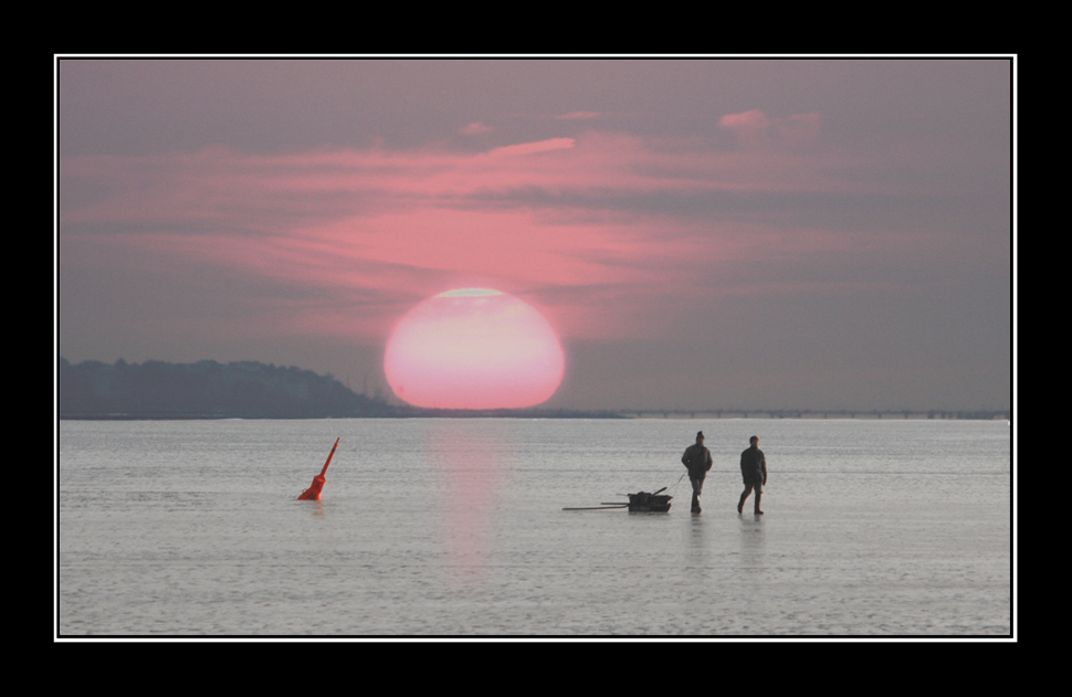 abend auf dem see