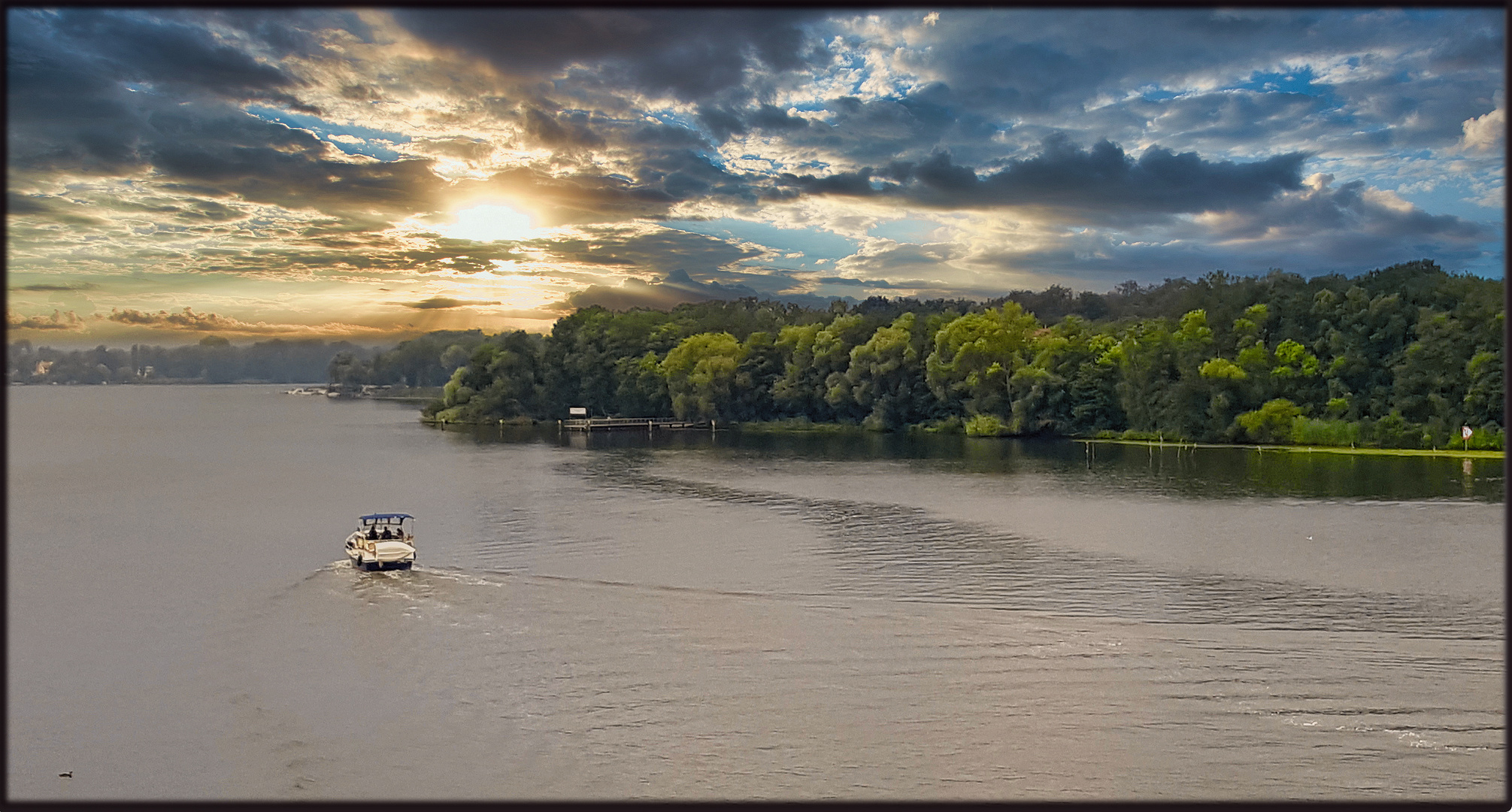 Abend auf der Havel