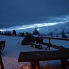 Abend auf der Hütte