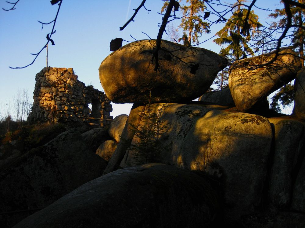 Abend auf der Luisenburg