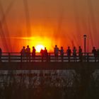 Abend auf der Seebrücke in Zingst