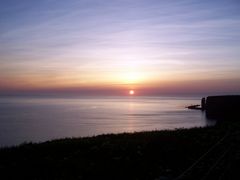 Abend auf Helgoland