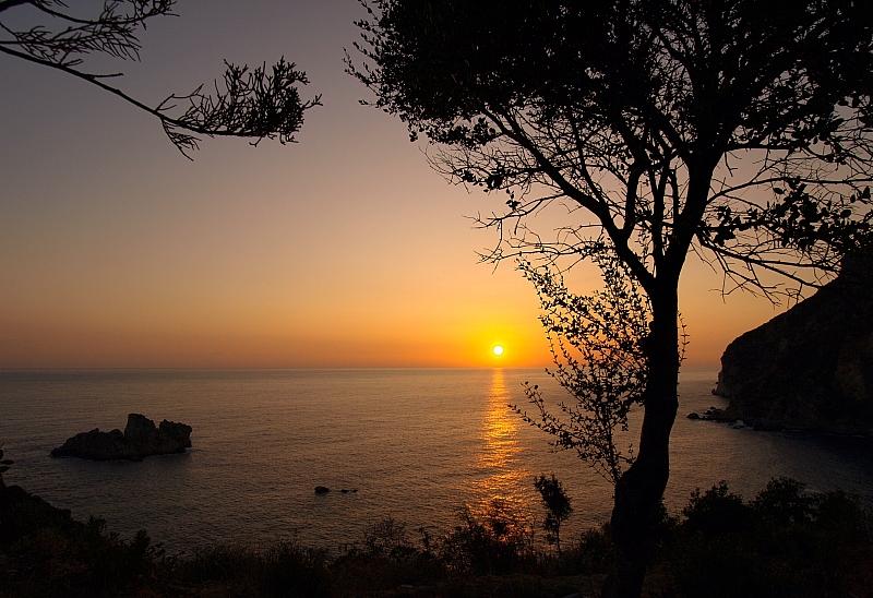 Abend auf Korfu