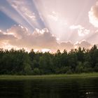 Abend auf Ladoga. Karelia, Harvey