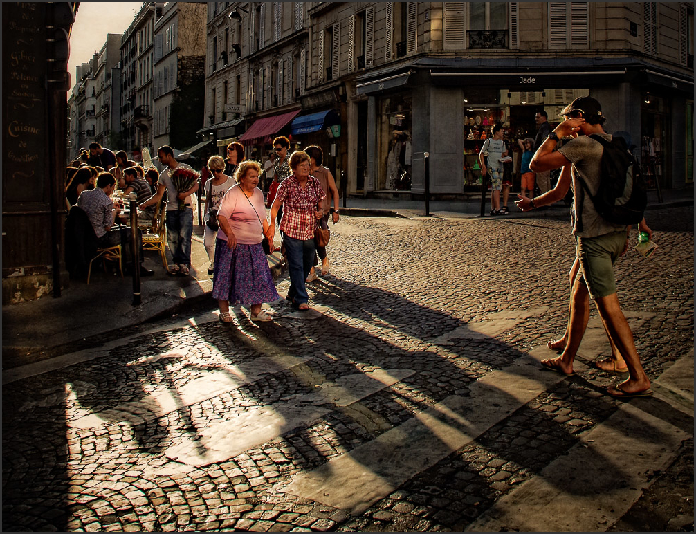 Abend auf Montmartre