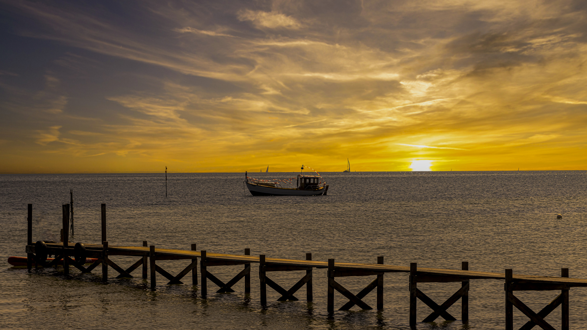 Abend auf Rügen