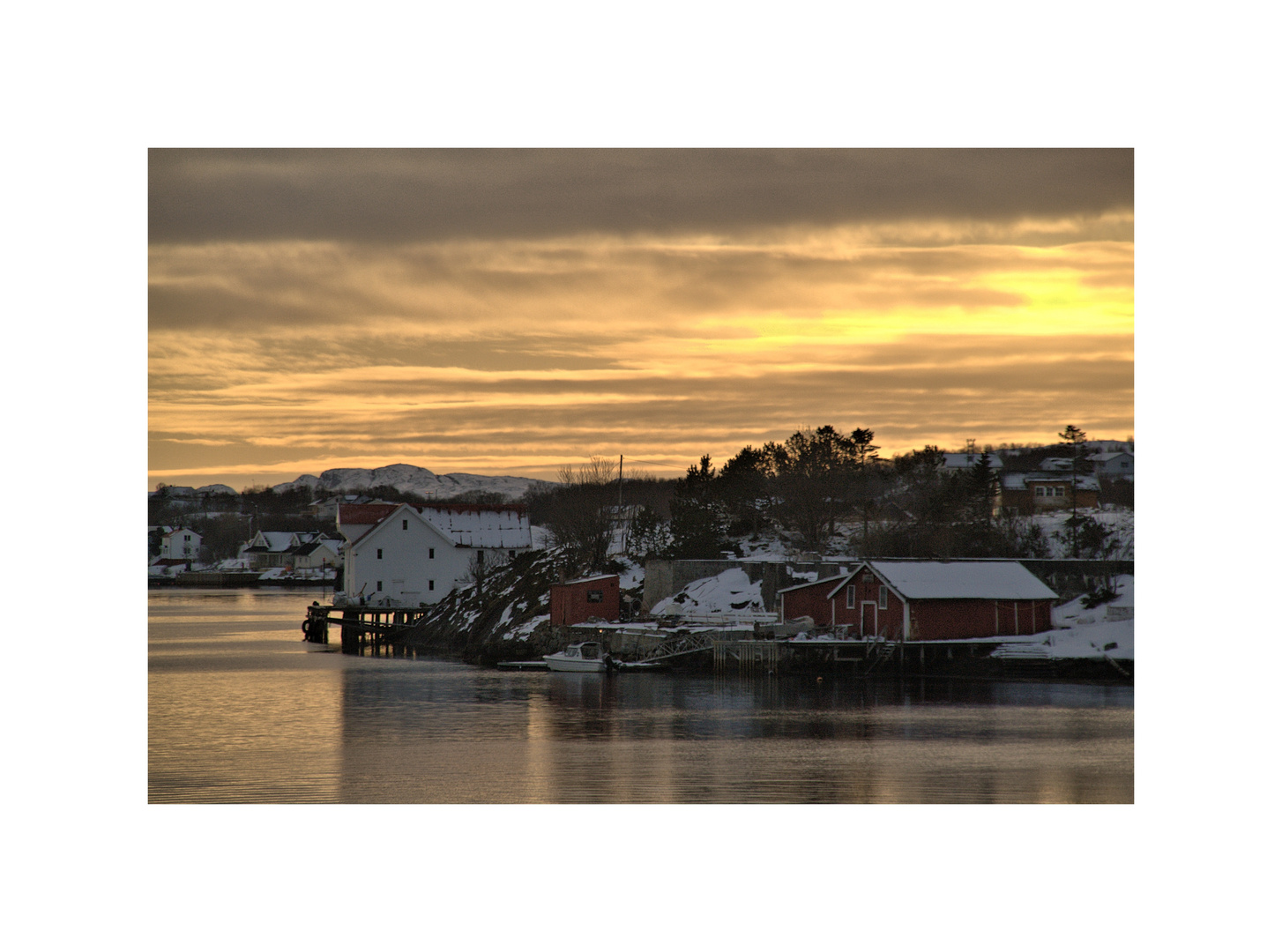 Abend bei Brönnöysund