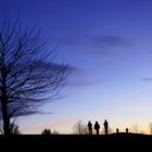 Abend bei Hohenwettersbach (Karlsruhe)