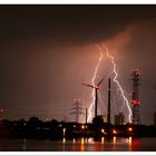 Abend Gewitter an der Weser part 2