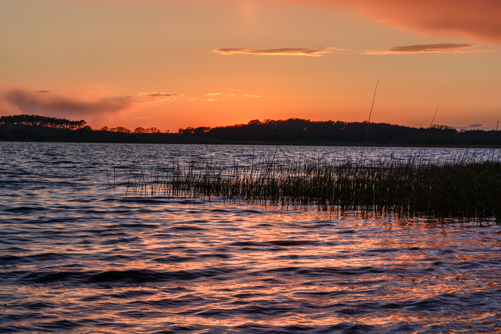 Abend im Achterland