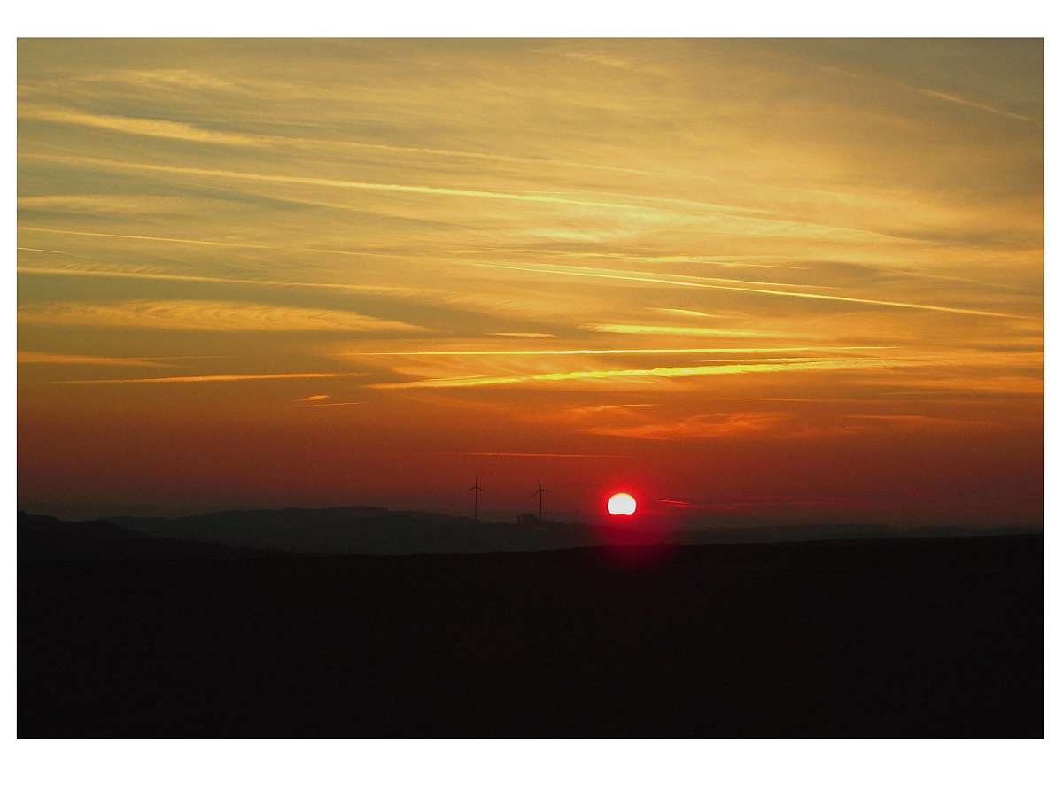 Abend im Fichtelgebirge