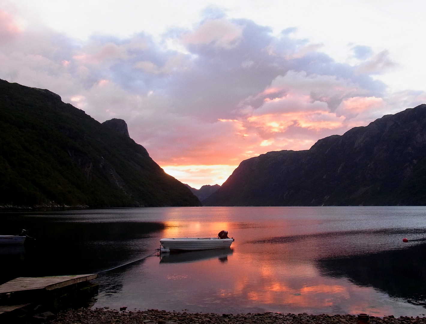 Abend im Frafjord