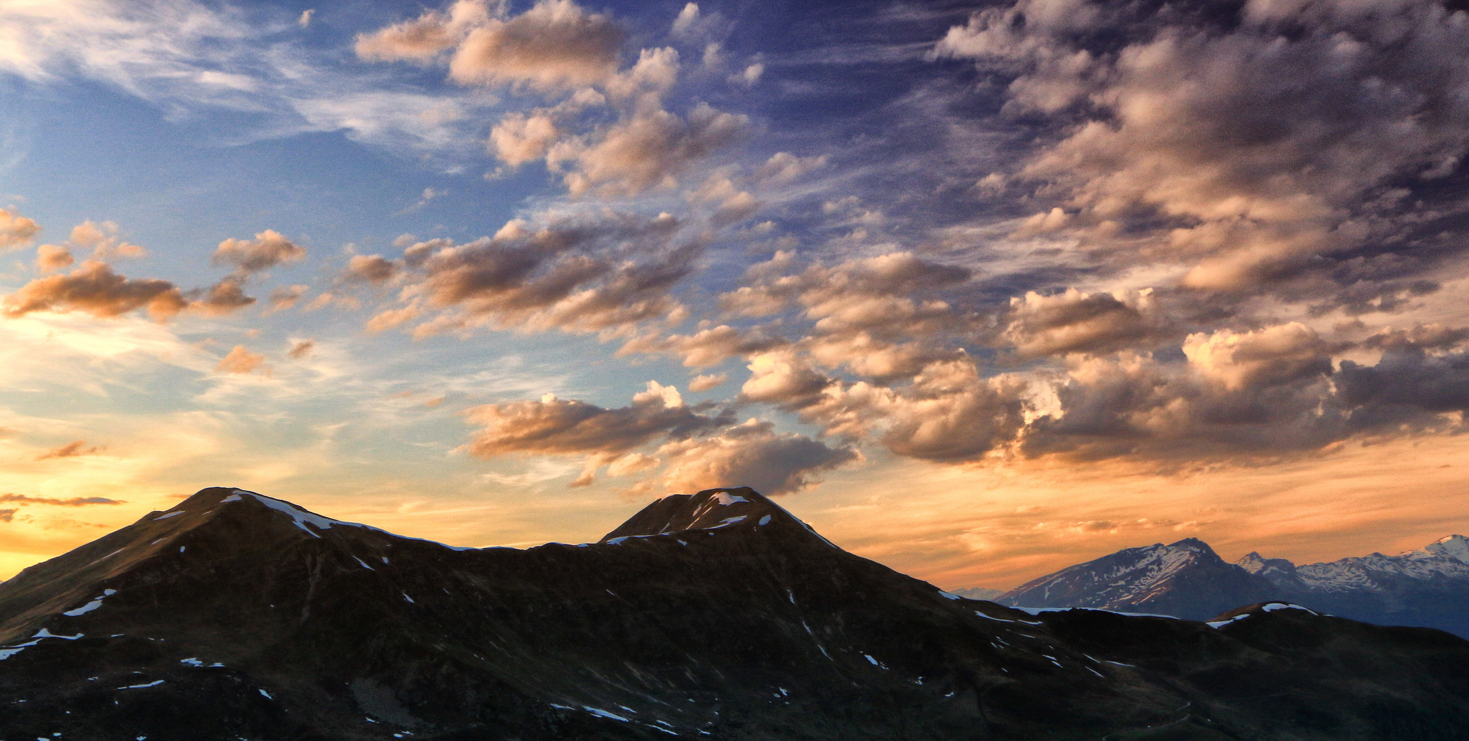 Abend im Gebirge