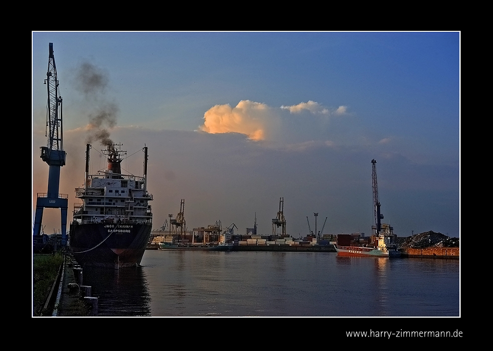 Abend im Hafen