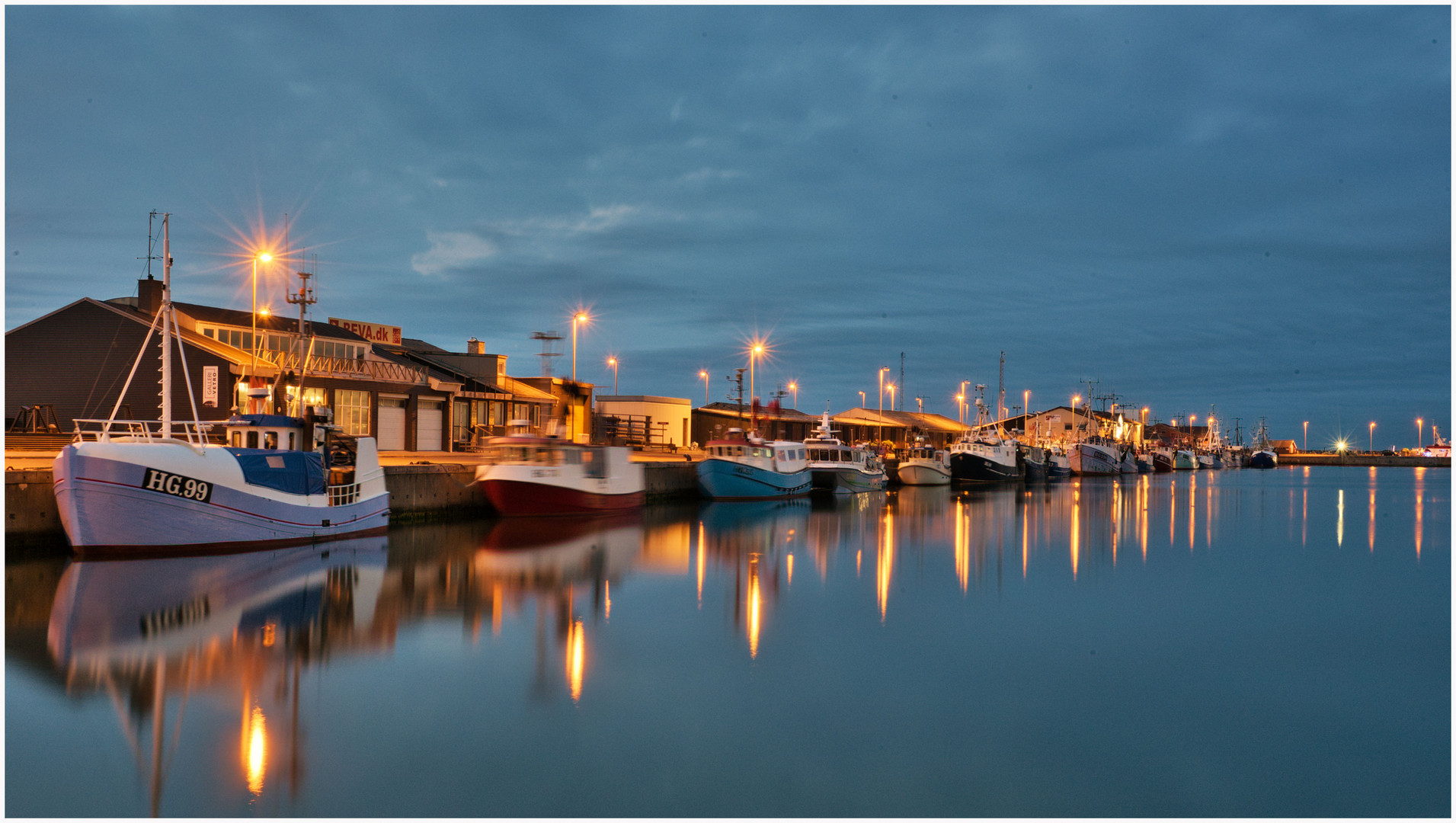 Abend im Hafen