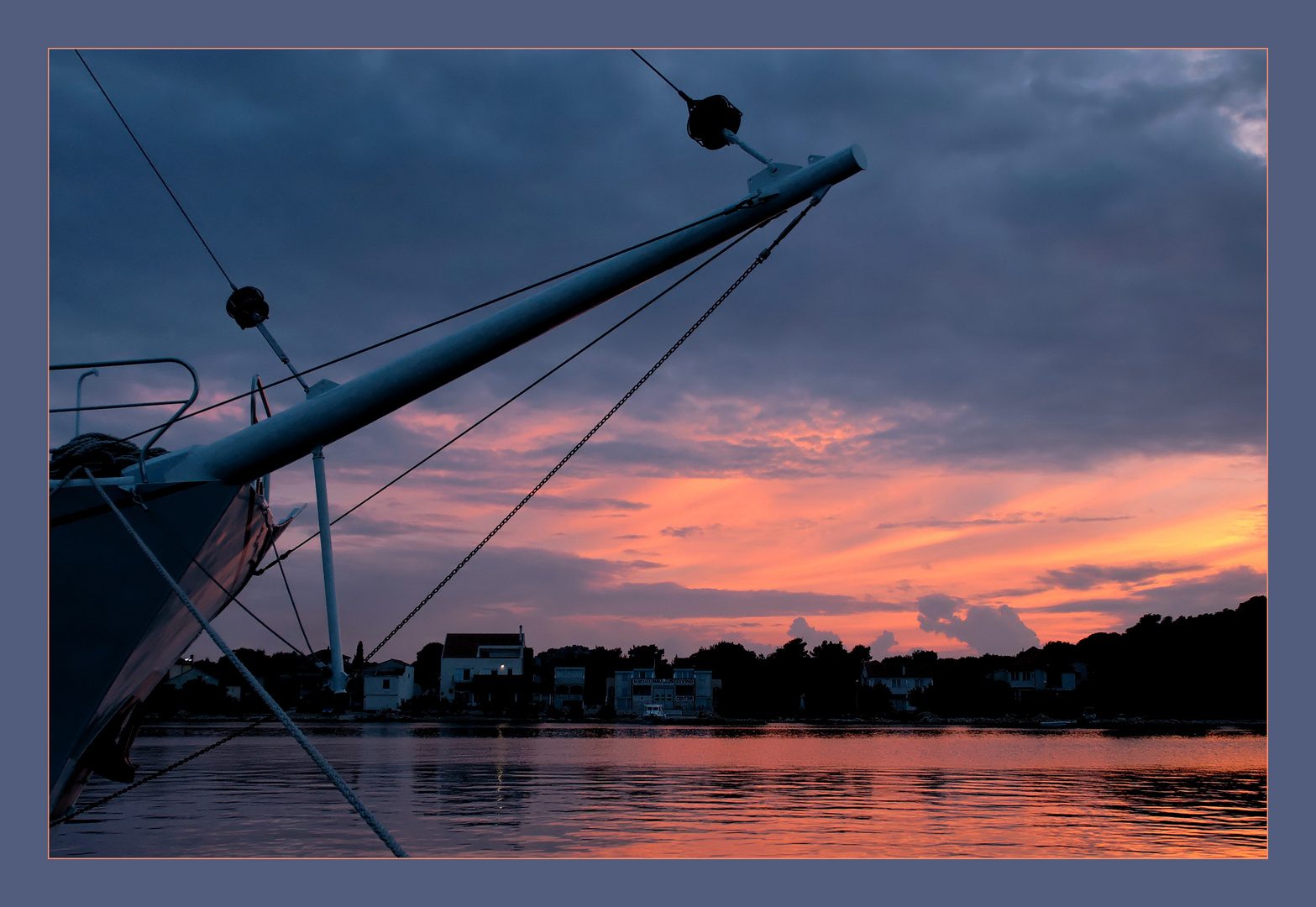 Abend im Hafen