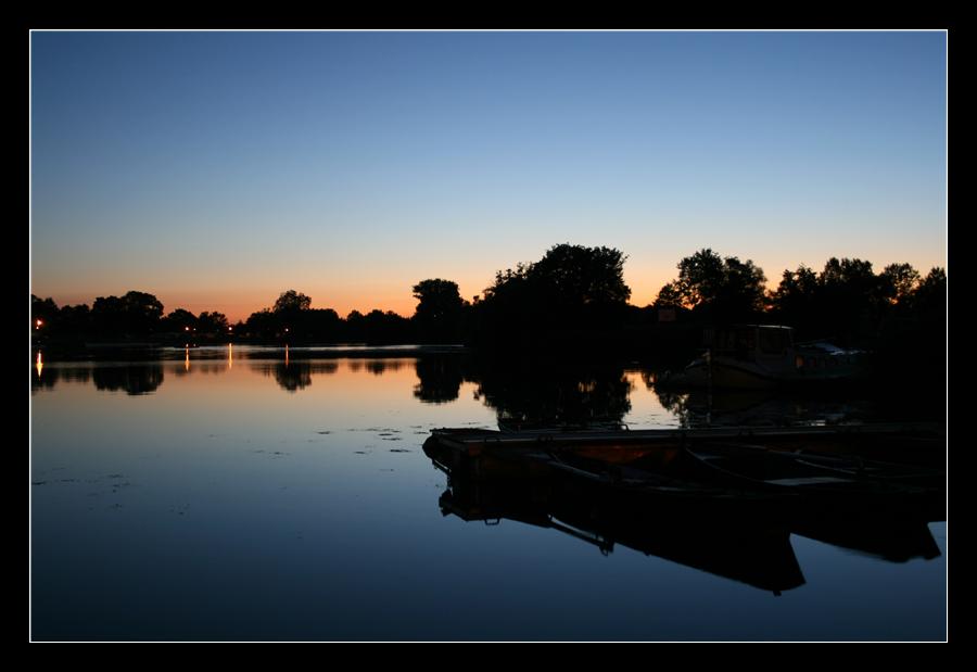 Abend im Hafen