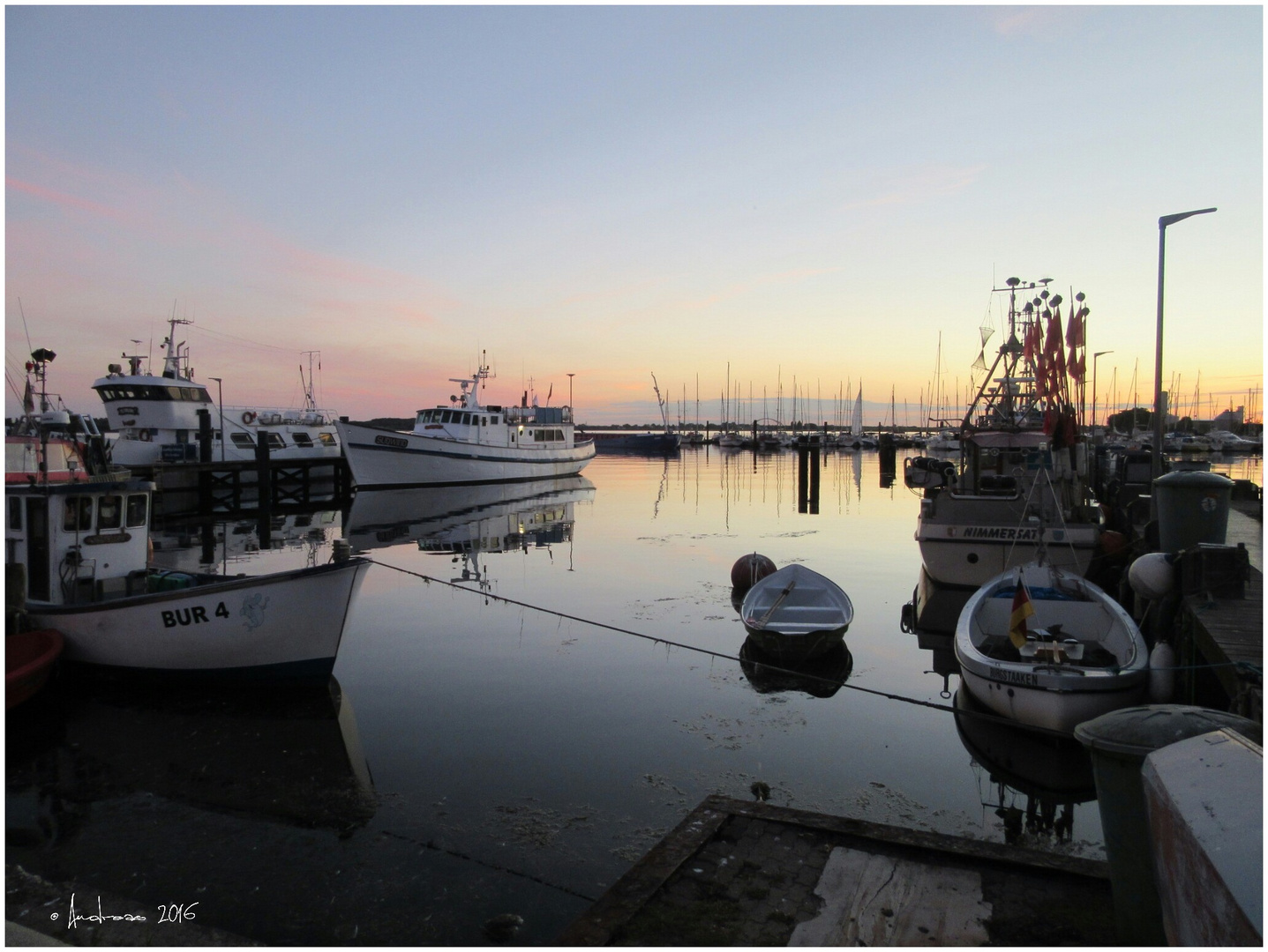 Abend im Hafen