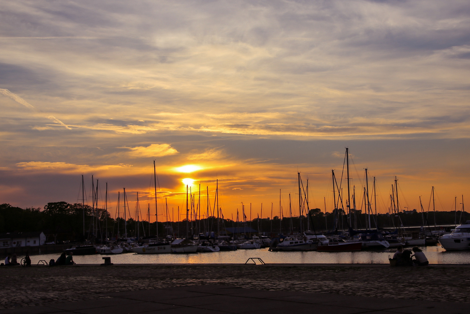 Abend im Hafen