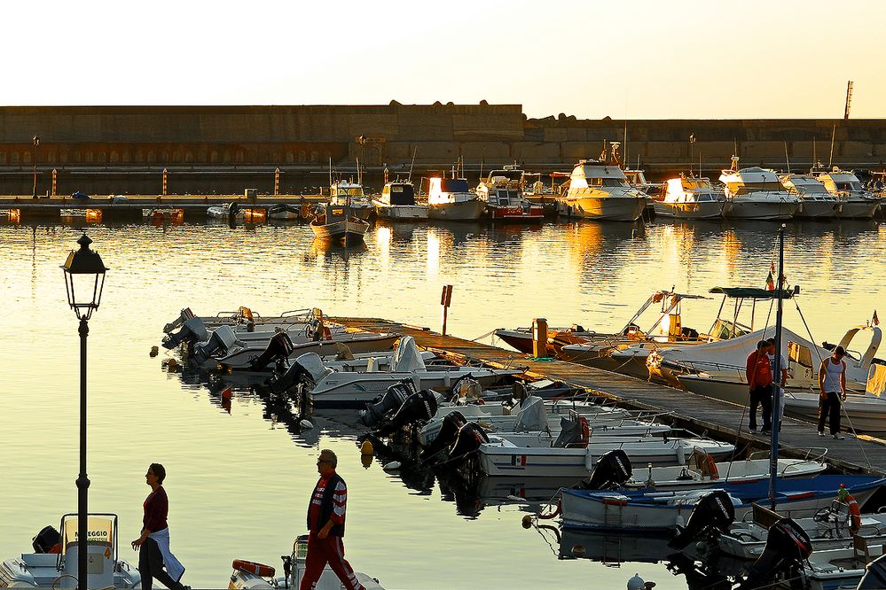 Abend im Hafen / Sera al porto