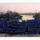 Abend im Hafen von Essaouira