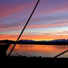 Abend im Hafen von Ushuaia