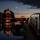 Abend im Hafendorf Rheinsberg