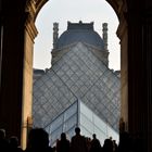 Abend im Louvre