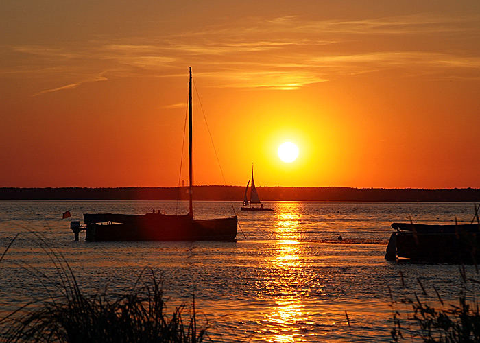 Abend im Mai am Steinhudermeer