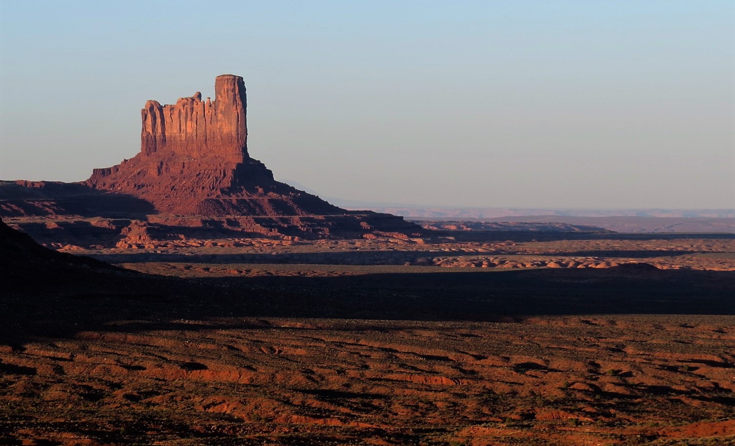 Abend im Monument valley